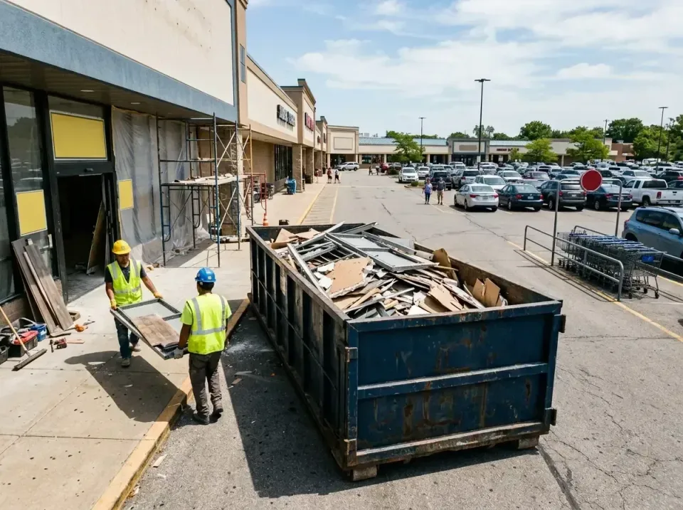 retail-store-renovation-debris-003 — frequently asked questions, Roll-off Dumpster Rentals in Reisterstown, MD